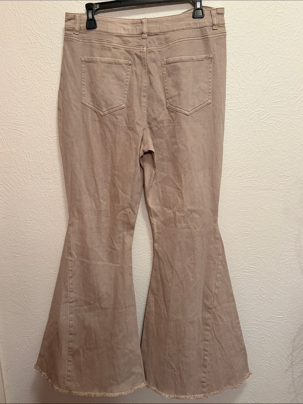 🤠🤠🤠BOGOHO🤠🤠🤠Versona Women’s Flared Jeans in Taupe-12 - Picture 6 of 10